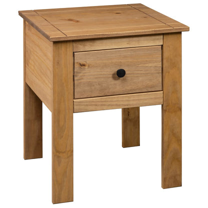 vidaXL Bedside Cabinet | Natural | Solid pinewood | 46x40x57 cm 4