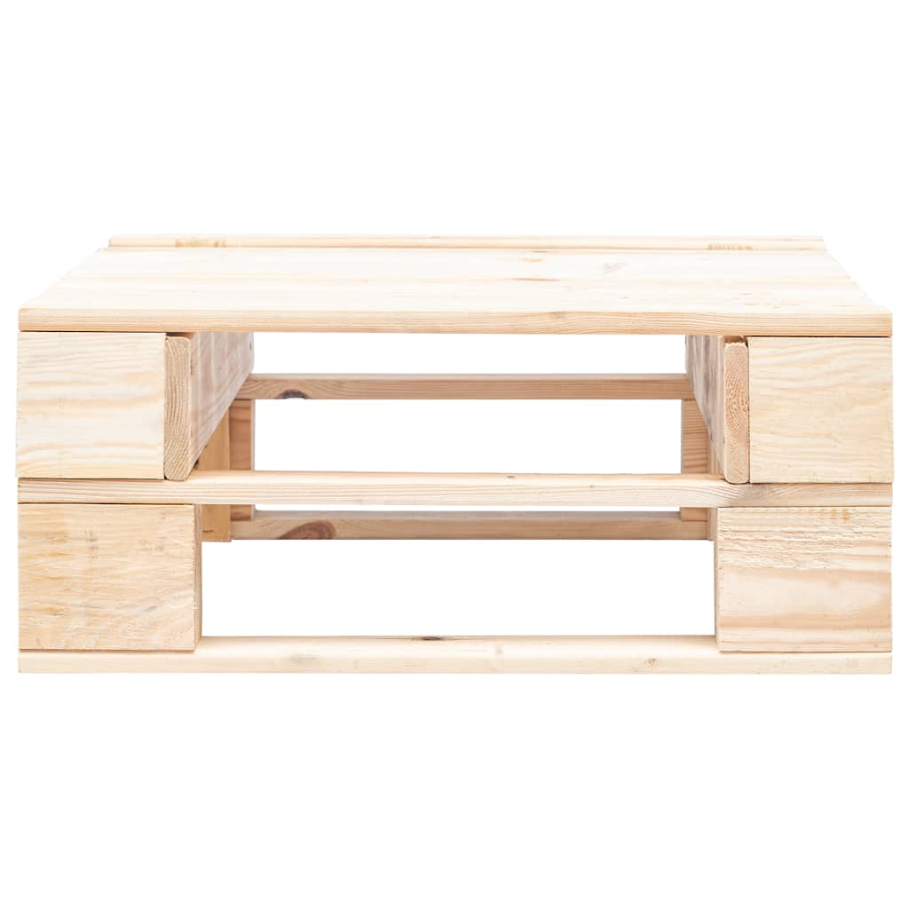 vidaXL Garden Pallet Ottoman Wood 3