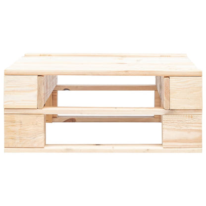 vidaXL Garden Pallet Ottoman Wood 3