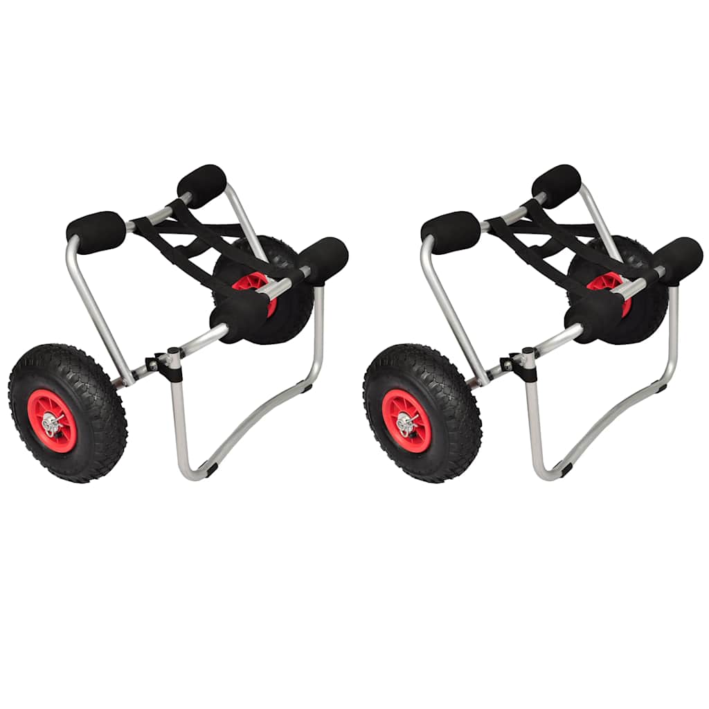 vidaXL Kayak Trolley 90 kg Aluminium