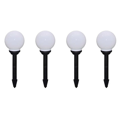 vidaXL Outdoor Pathway Lamps 8 pcs LED 15 cm with Ground Spike 3