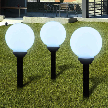 vidaXL Outdoor Pathway Lamps LED with Ground Spike