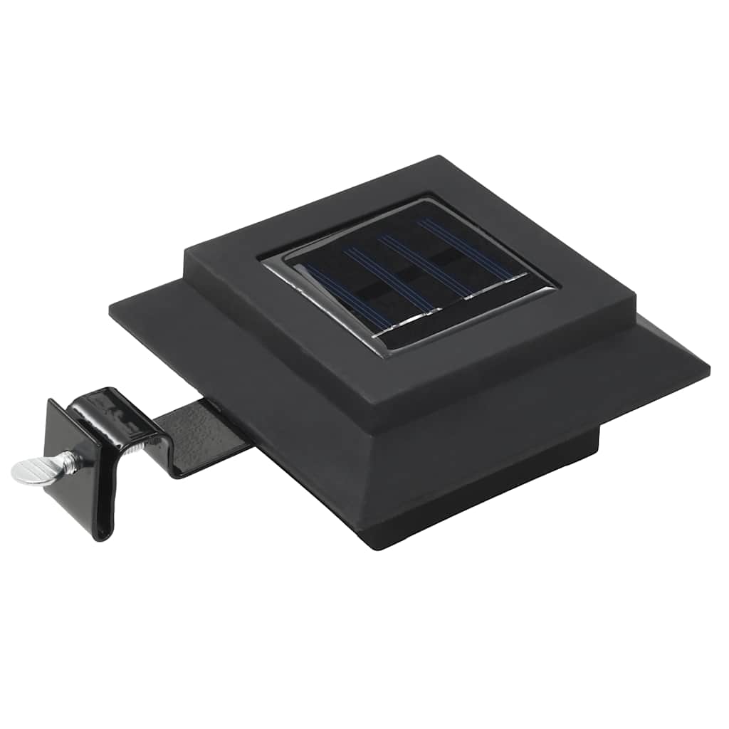 vidaXL Solar Lamp | Set of 12 | Black | Plastic and metal | Compact | Solar 3