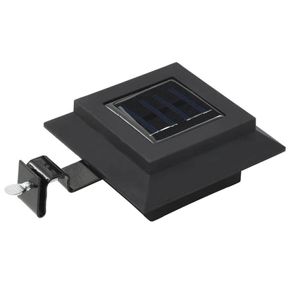 vidaXL Solar Lamp | Set of 12 | Black | Plastic and metal | Compact | Solar 3