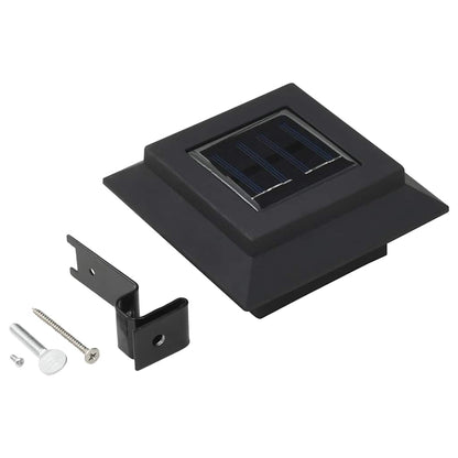 vidaXL Solar Lamp | Set of 12 | Black | Plastic and metal | Compact | Solar 6