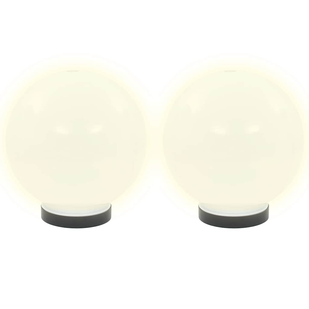 vidaXL Bowl Lamp | Set of 4 | White | PMMA (polymethyl methacrylate) 3
