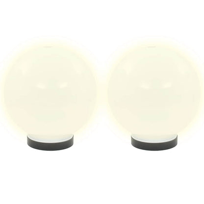 vidaXL Bowl Lamp | Set of 4 | White | PMMA (polymethyl methacrylate) 3
