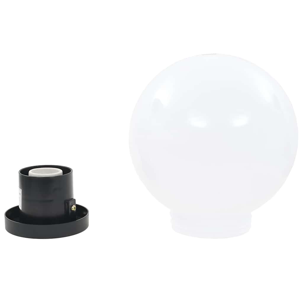 vidaXL Bowl Lamp | Set of 4 | White | PMMA (polymethyl methacrylate) 5