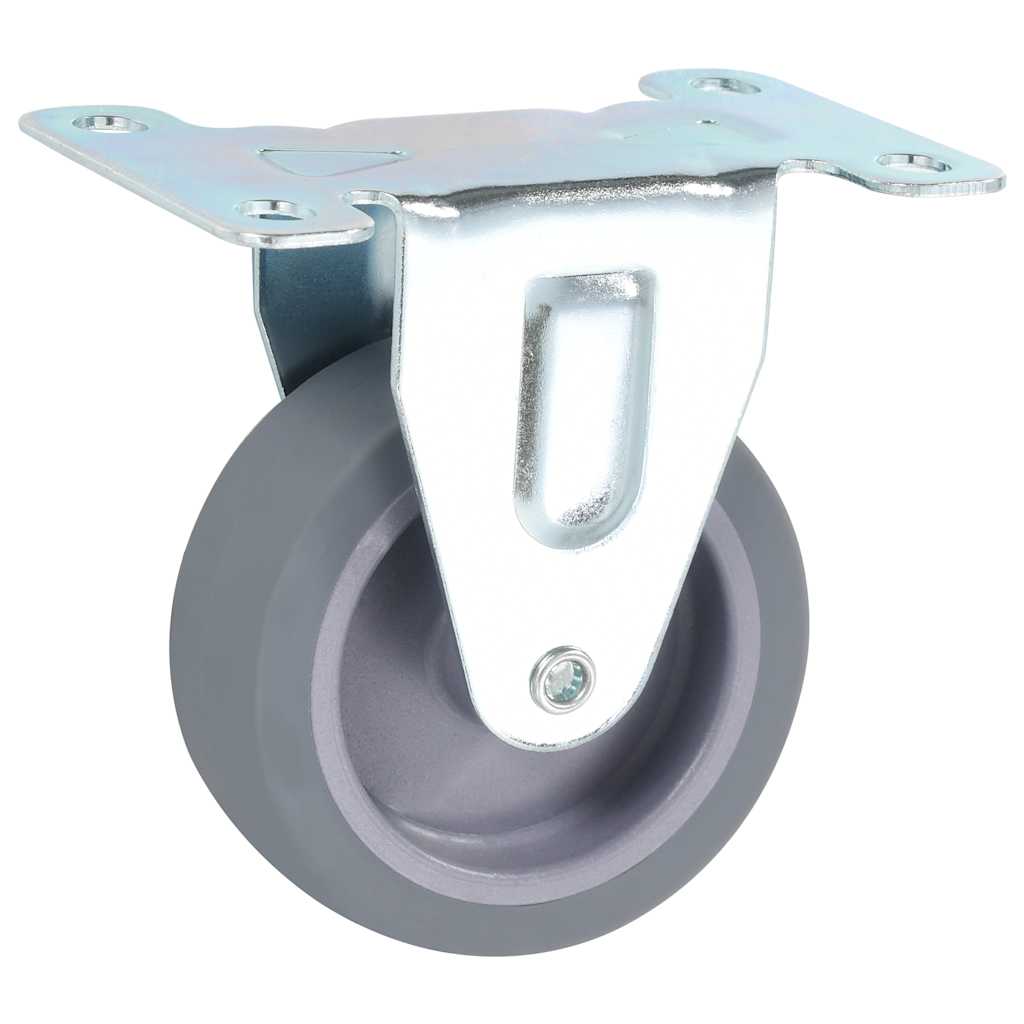vidaXL 8 pcs Fixed Casters 75 mm 2