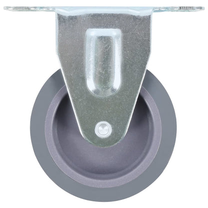 vidaXL 8 pcs Fixed Casters 75 mm 3