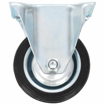 vidaXL 12 pcs Fixed Casters 75 mm 4