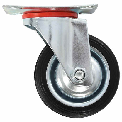 vidaXL 12 pcs Swivel Casters 75 mm 3
