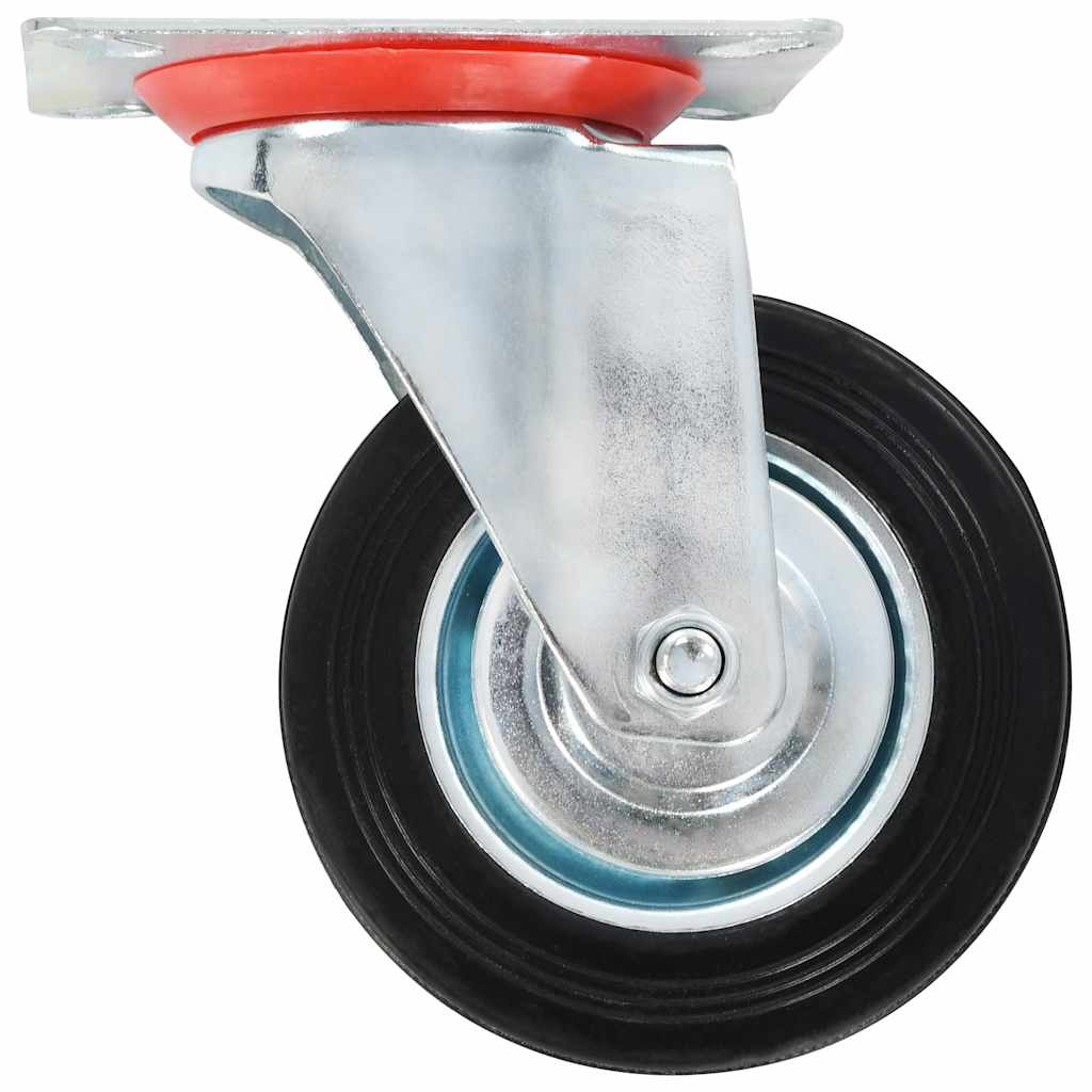 vidaXL 8 pcs Swivel Casters 100 mm 2