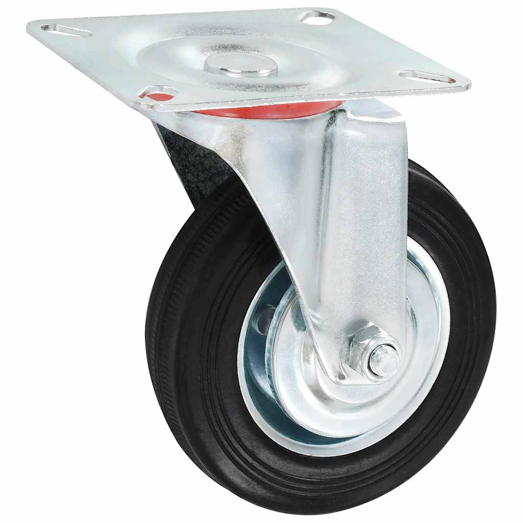 vidaXL 8 pcs Swivel Casters 100 mm 4