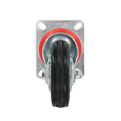 vidaXL 8 pcs Swivel Casters 100 mm 5