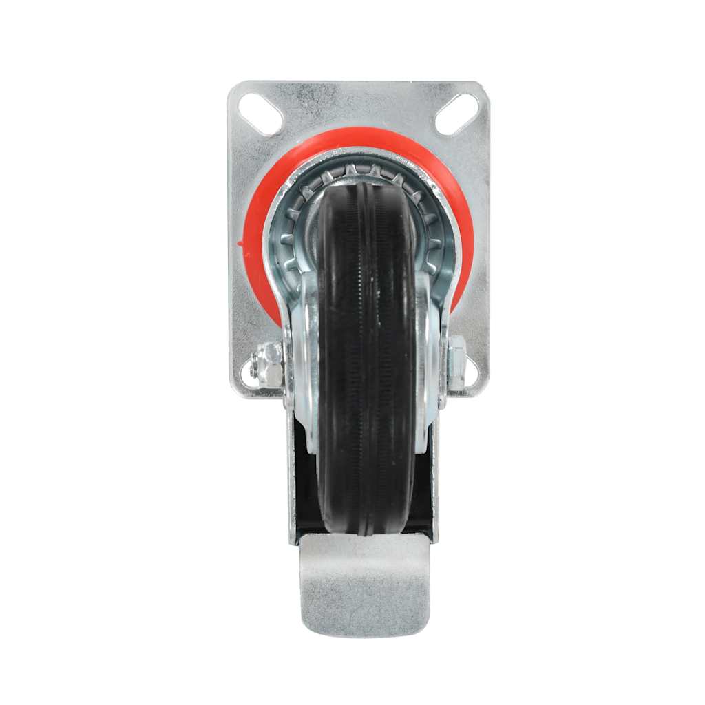vidaXL 8 pcs Swivel Casters 100 mm 3