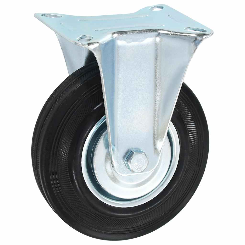 vidaXL 8 pcs Fixed Casters 125 mm 3