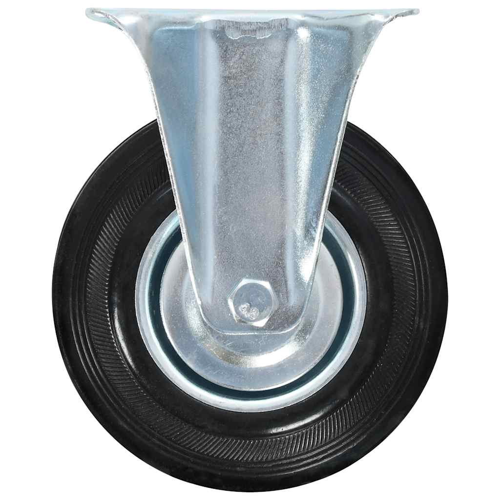vidaXL 8 pcs Fixed Casters 125 mm 4