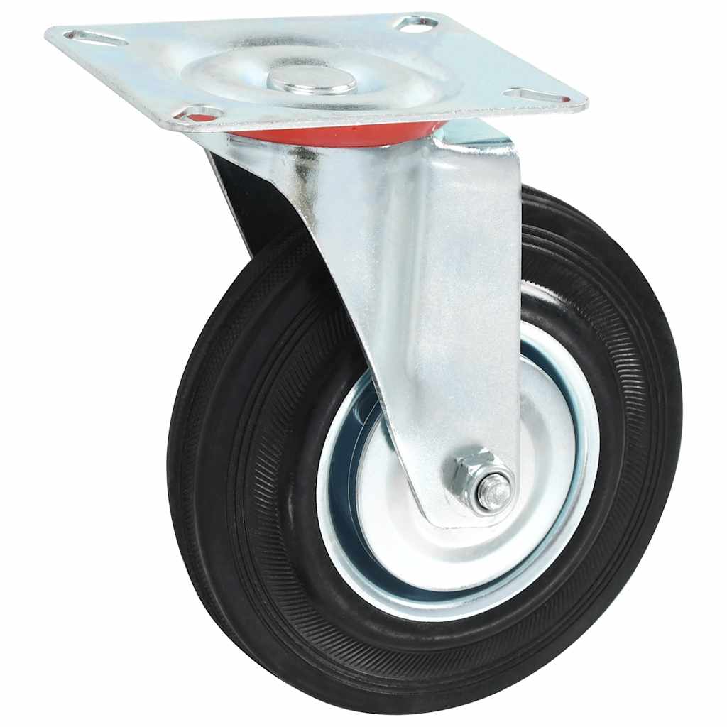 vidaXL 8 pcs Swivel Casters 125 mm 3