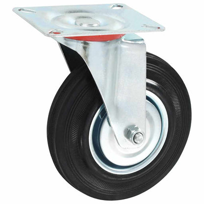 vidaXL 8 pcs Swivel Casters 125 mm 3