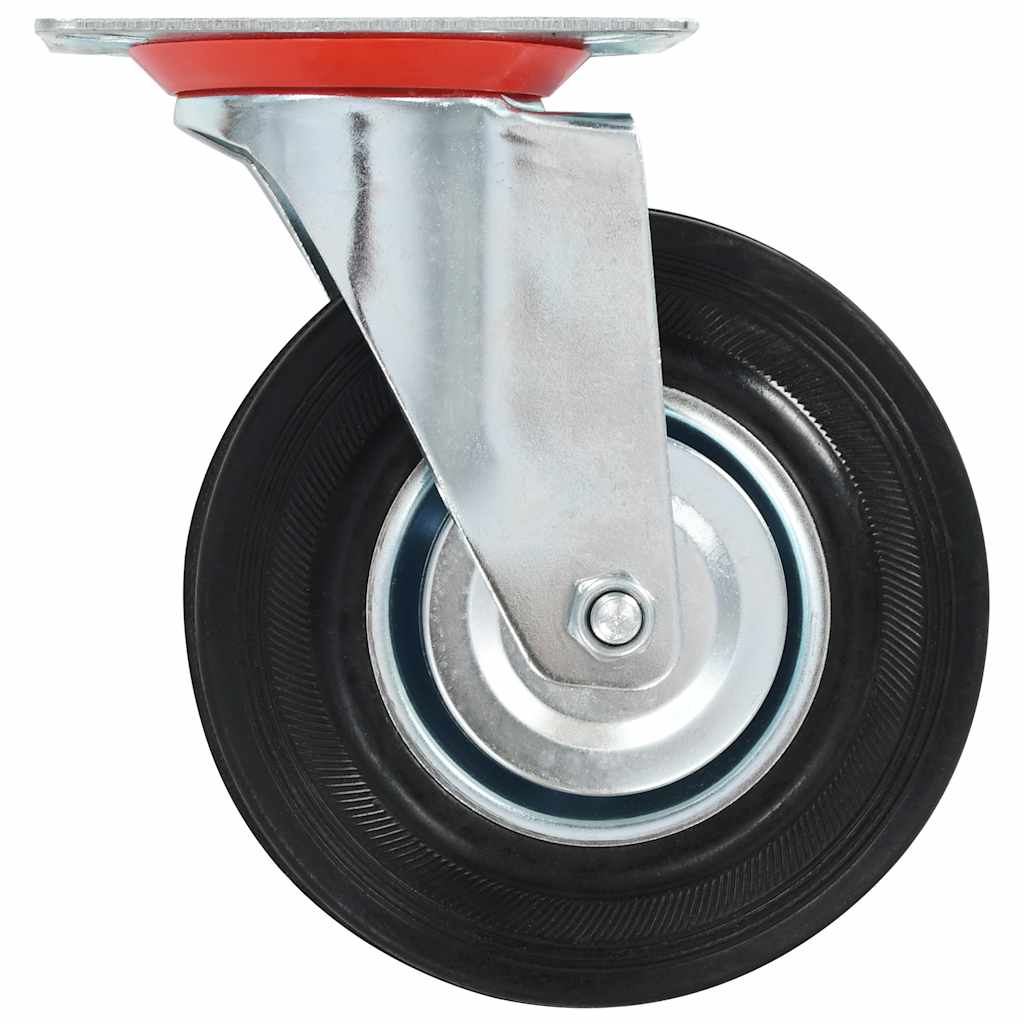 vidaXL 8 pcs Swivel Casters 125 mm 4