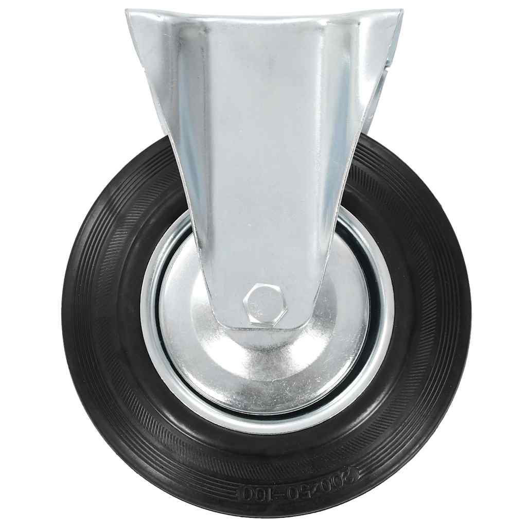 vidaXL 8 pcs Fixed Casters 200 mm 4