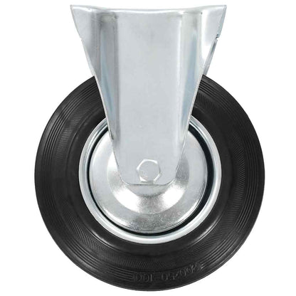 vidaXL 8 pcs Fixed Casters 200 mm 4