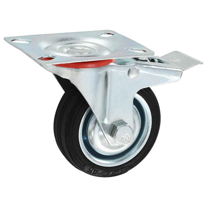 vidaXL 16 pcs Swivel Casters 75 mm 4
