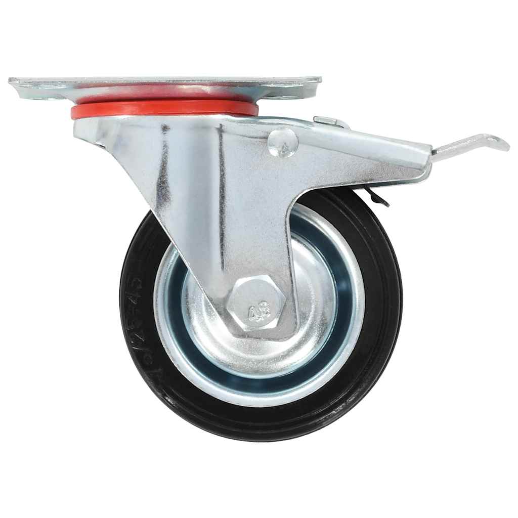 vidaXL 16 pcs Swivel Casters 75 mm 6