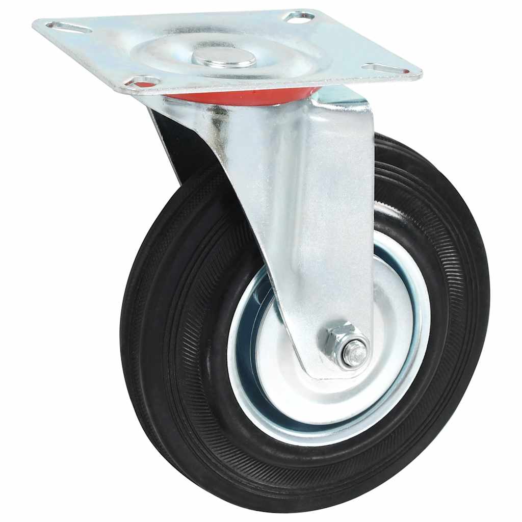 vidaXL 8 pcs Swivel Casters 125 mm 3