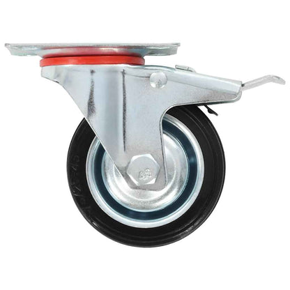 vidaXL 12 pcs Casters 75 mm 6