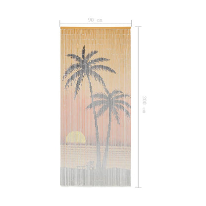 vidaXL Insect Door Curtain Bamboo 90x200 cm 5