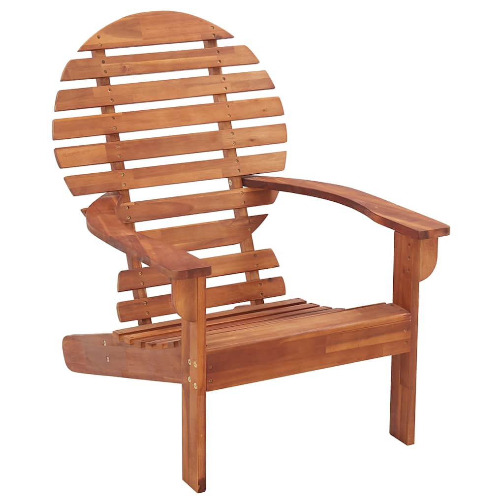 vidaXL Adirondack Chair Solid Acacia Wood 1