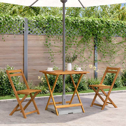 vidaXL Folding Garden Table Solid Acacia Wood