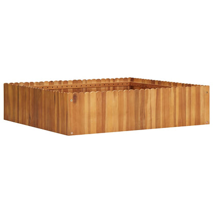 vidaXL Raised Bed | Natural wood colour | Solid acacia wood | Medium | Durable 1
