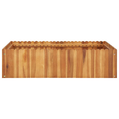 vidaXL Raised Bed | Natural wood colour | Solid acacia wood | Medium | Durable 2