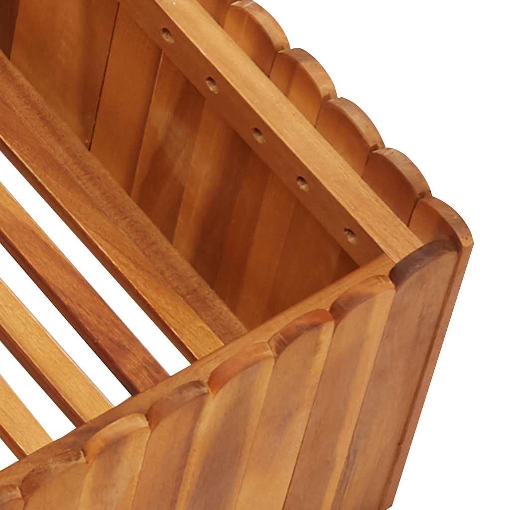 vidaXL Raised Bed | Natural wood colour | Solid acacia wood | Medium | Durable 4