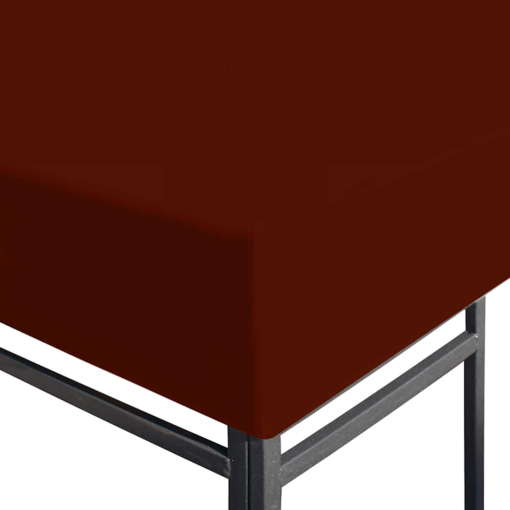 vidaXL Gazebo Top Cover 310 g/m² 3x3 m Terracota 3