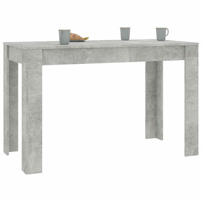 vidaXL Dining Table | Concrete grey | Engineered wood | Standard |  Durable 3