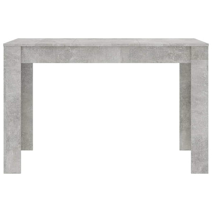 vidaXL Dining Table | Concrete grey | Engineered wood | Standard |  Durable 4