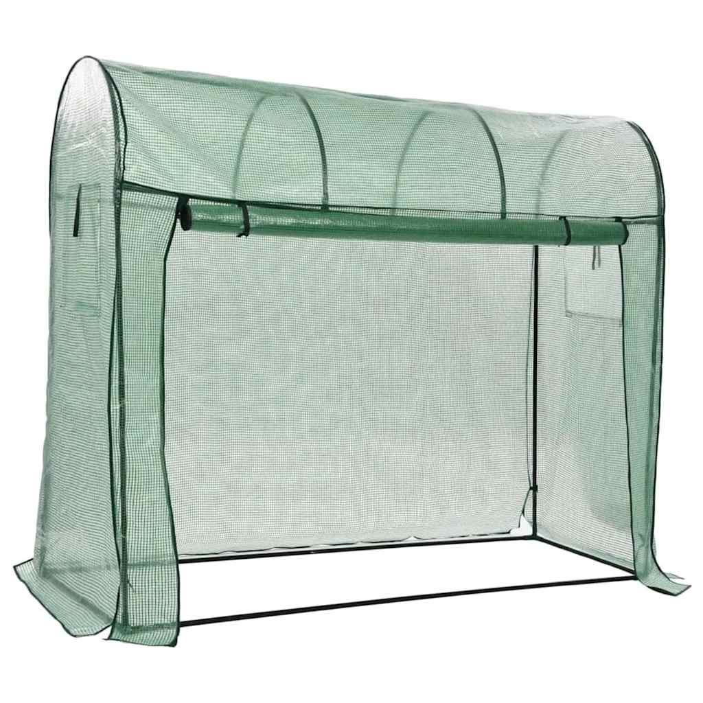 vidaXL Greenhouse with Zippered Door 200x80x170 cm 2
