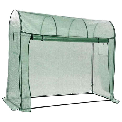 vidaXL Greenhouse with Zippered Door 200x80x170 cm 2