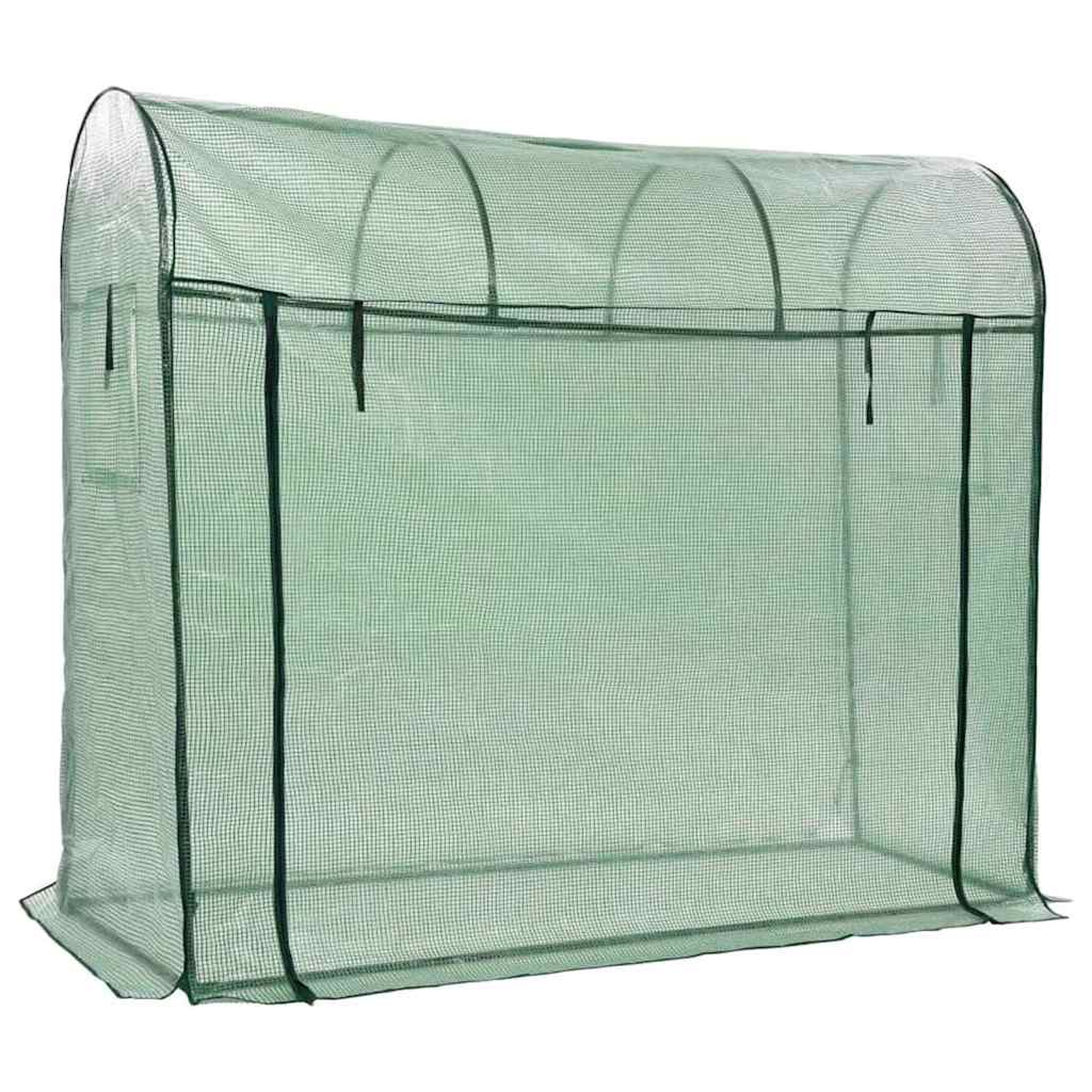 vidaXL Greenhouse with Zippered Door 200x80x170 cm 3