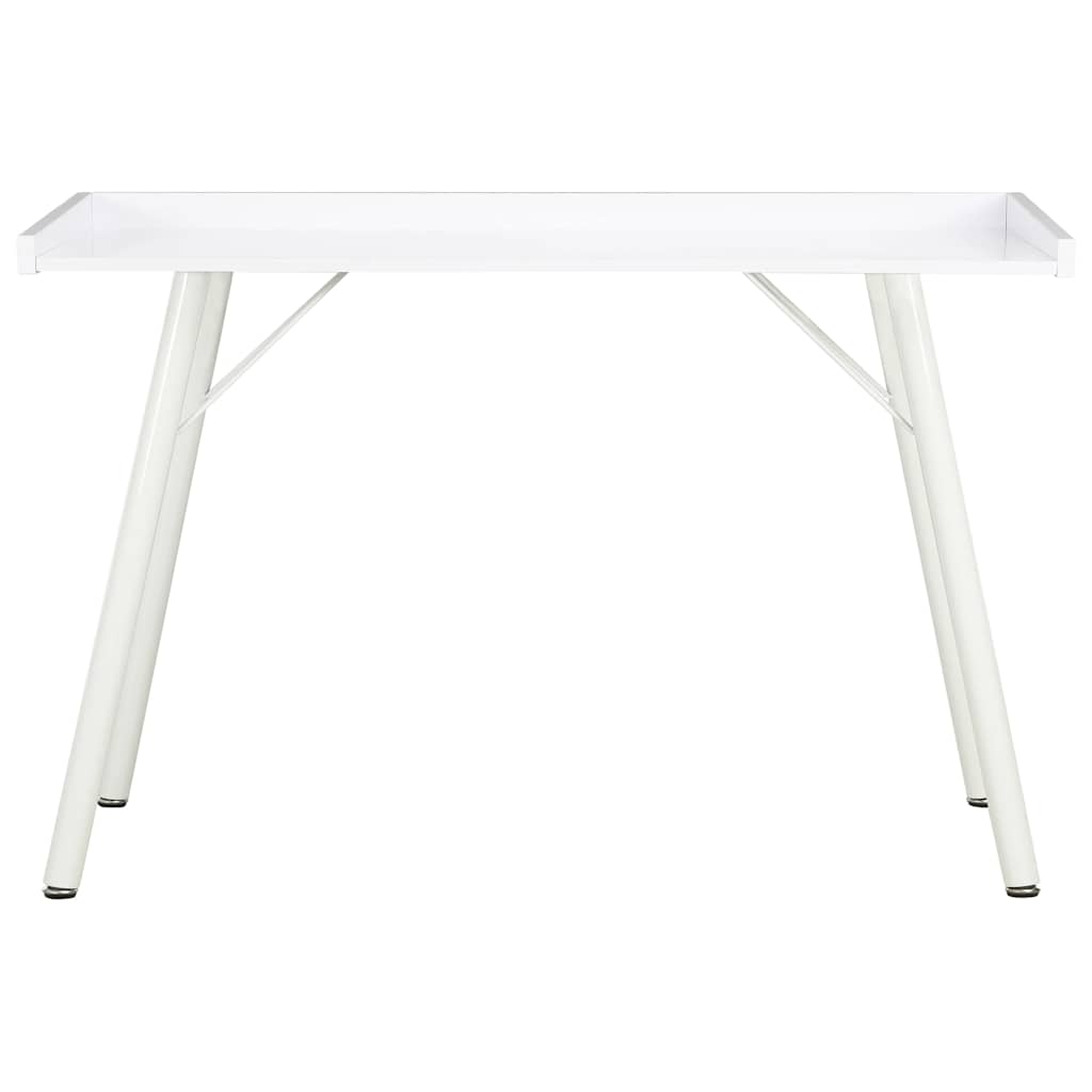 vidaXL Desk | White | Engineered wood | 90 x 50 x 79 cm | Durable | Desk 2