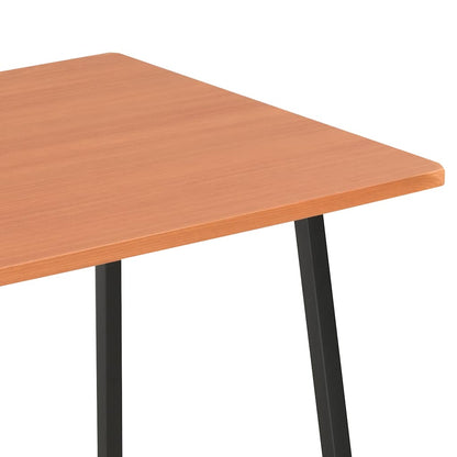 vidaXL Desk | Black and brown 6