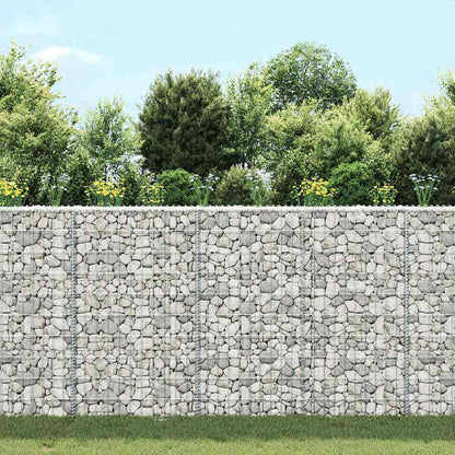 vidaXL Gabion Raised Bed | Silver | Galvanised Steel | 100x20x100 cm 3