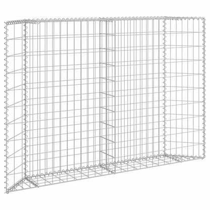 vidaXL Gabion Raised Bed | Silver | Galvanised steel | 150 x 20 x 100 cm 1