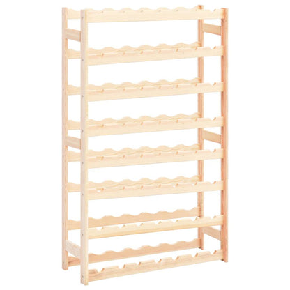vidaXL Wine Rack for 56 Bottles Pinewood 1