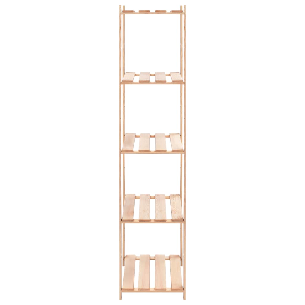vidaXL 5-Tier Storage Rack 80x38x170 cm Solid Pinewood 250 kg 3