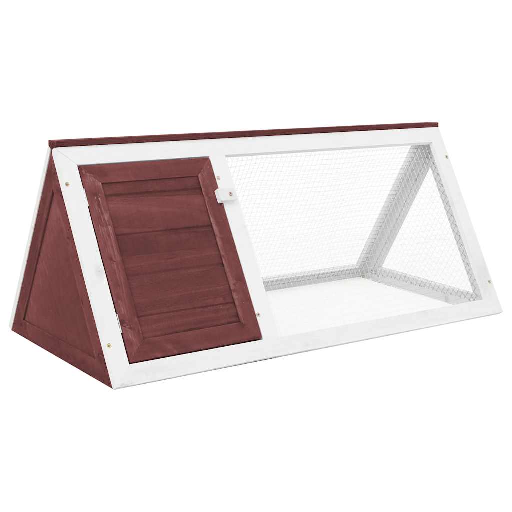 vidaXL Animal Cage | Brown | Fir wood | null | Durable | Animal Cage 1